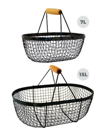 Panier pour Pommes de Terre en Métal - Acheter un Paniers pour récolte